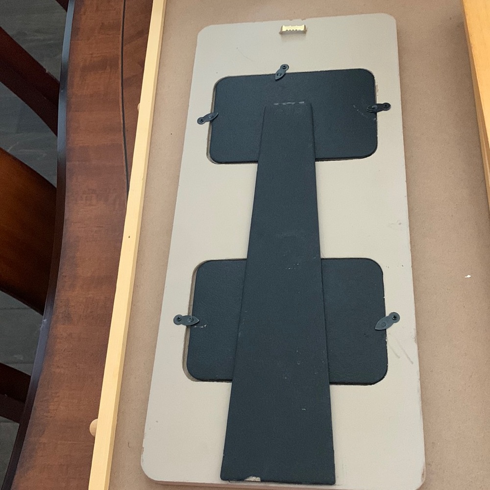 Picture Frame - Holds two 4”x6” pictures - Frame is 18x8” - Picture 2 of 4